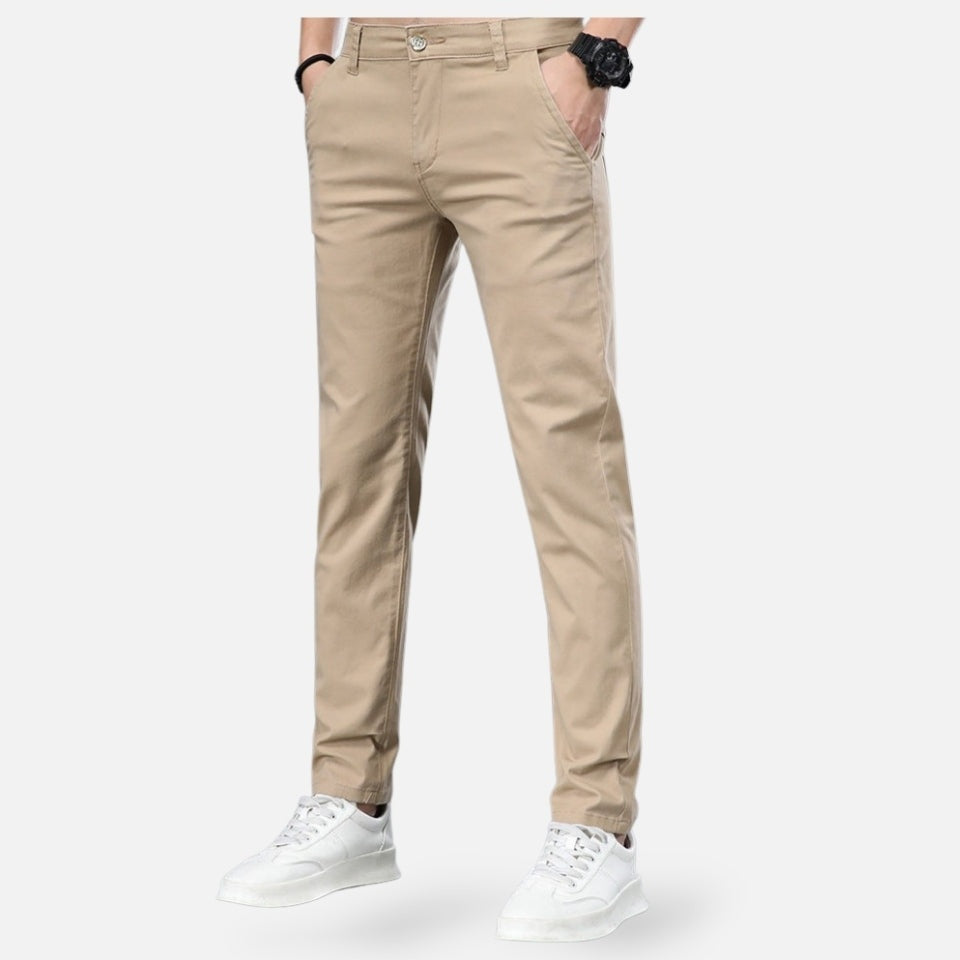Javier | Pantalón Chino Slim Fit Hombre Casual