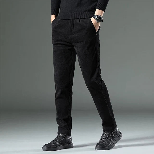 Javier | Pantalón de Pana Hombre Corte Recto Vestir