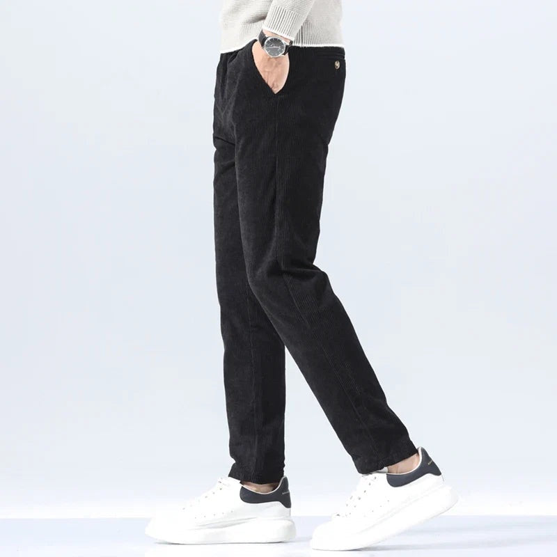 Javier | Pantalón de Pana Hombre Corte Recto Vestir
