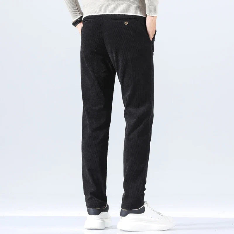 Javier | Pantalón de Pana Hombre Corte Recto Vestir