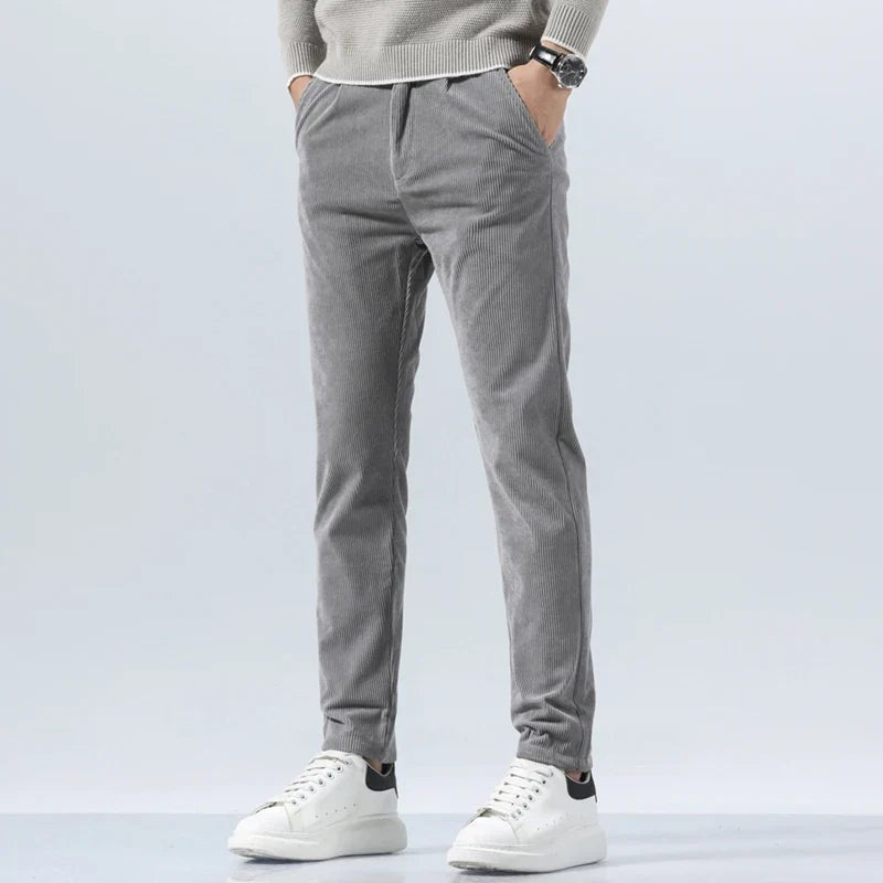 Javier | Pantalón de Pana Hombre Corte Recto Vestir