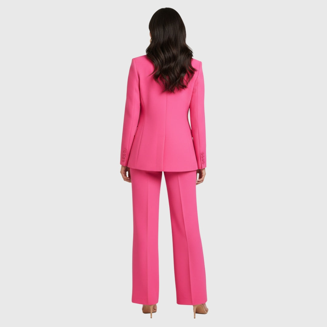 Jimena | Traje de Chaqueta Mujer Blazer Estructurado Pantalón Recto