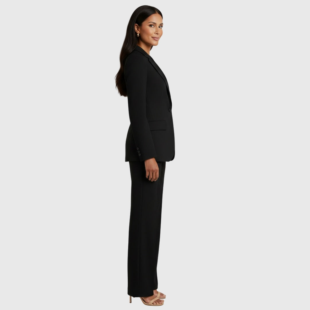 Jimena | Traje de Chaqueta Mujer Blazer Estructurado Pantalón Recto