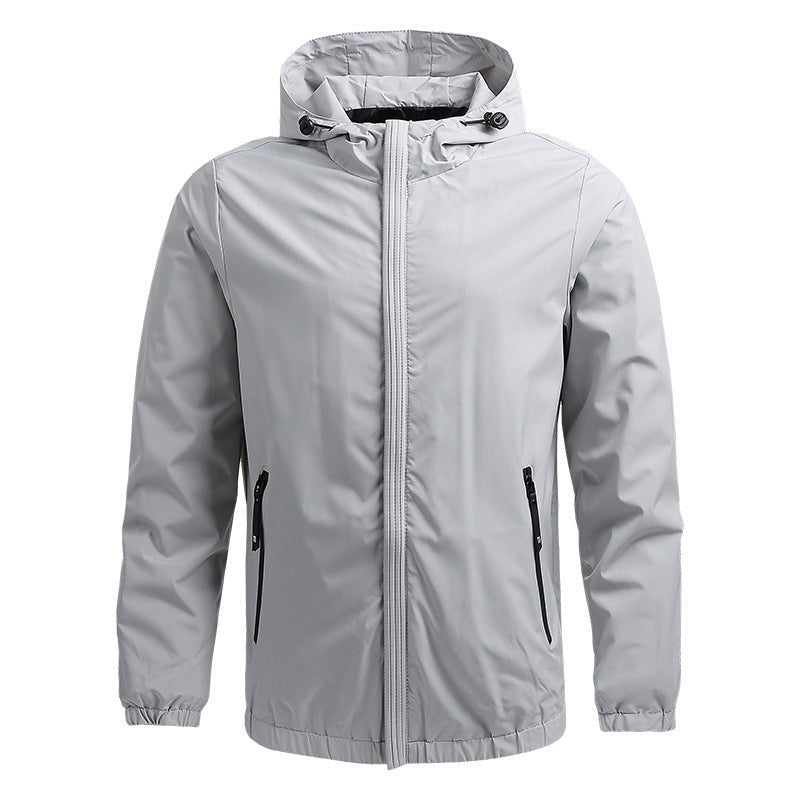 Jorge | Chaqueta Softshell con Capucha Hombre Cazadora Entretiempo