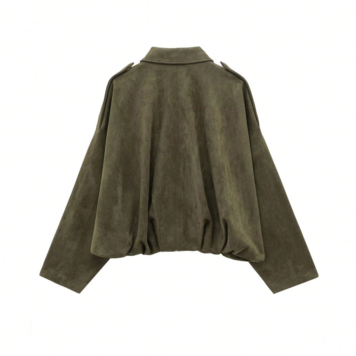 Laia | Chaqueta de Ante Mujer Oversize Cremallera