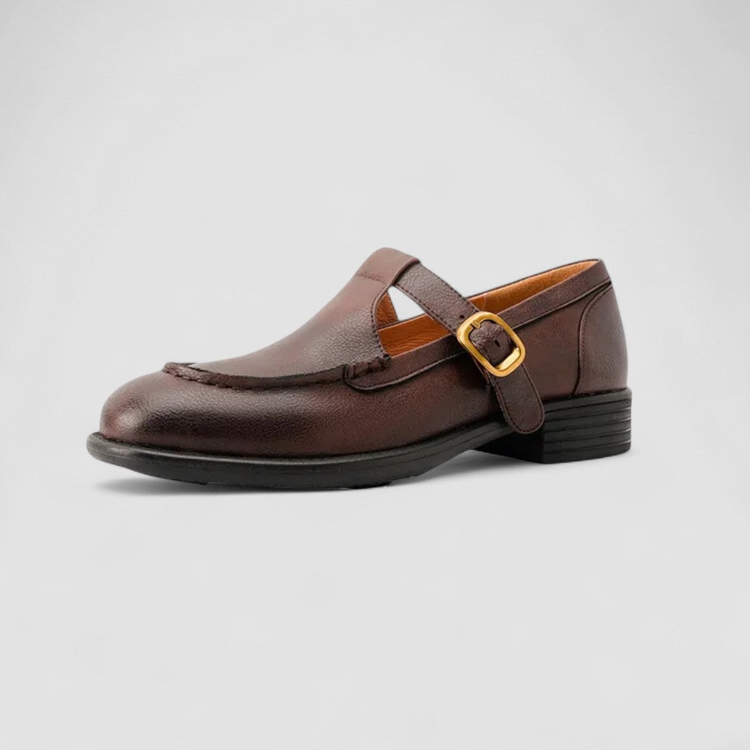 Laia | Mary Jane Shoes Mujer Punta Cuadrada Tacón Bajo