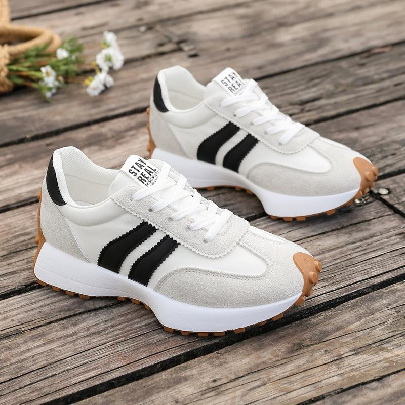 Laura | Zapatillas Running Casual Mujer Estilo Retro Suela Chunky