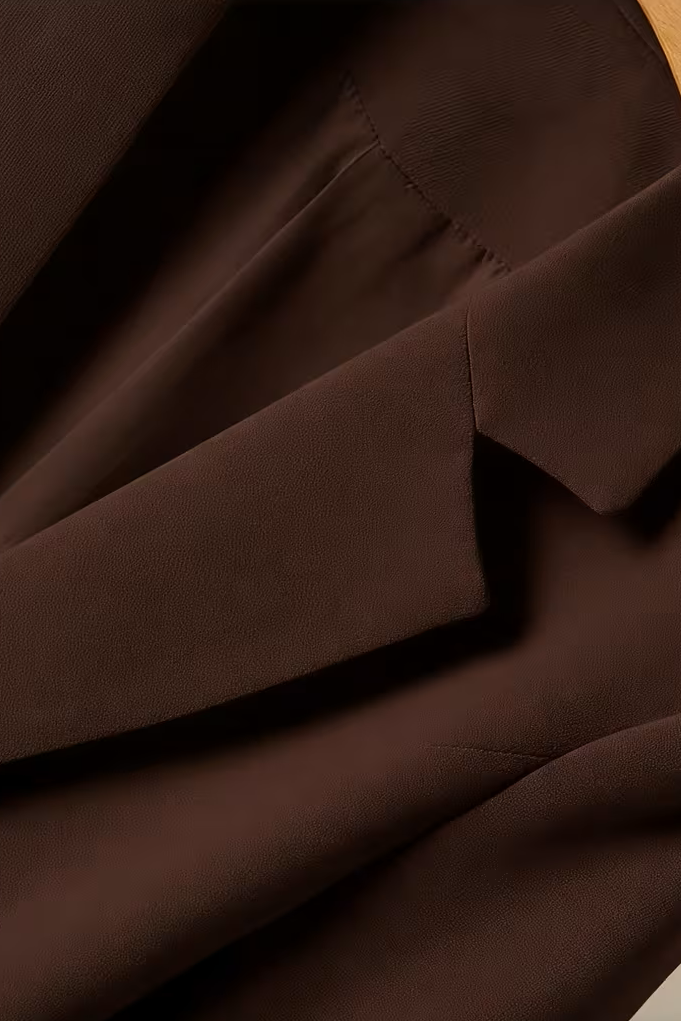 Lidia | Chaqueta Americana de Dos Botones Mujer Cuello Solapa
