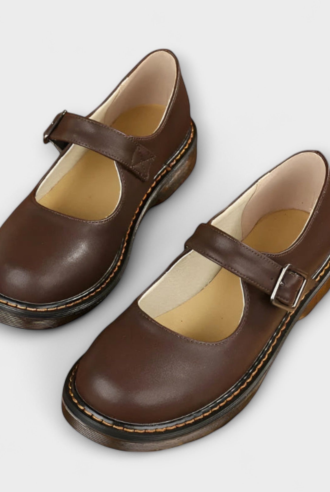 Lidia | Mary Jane Shoes Mujer Piel Hebilla