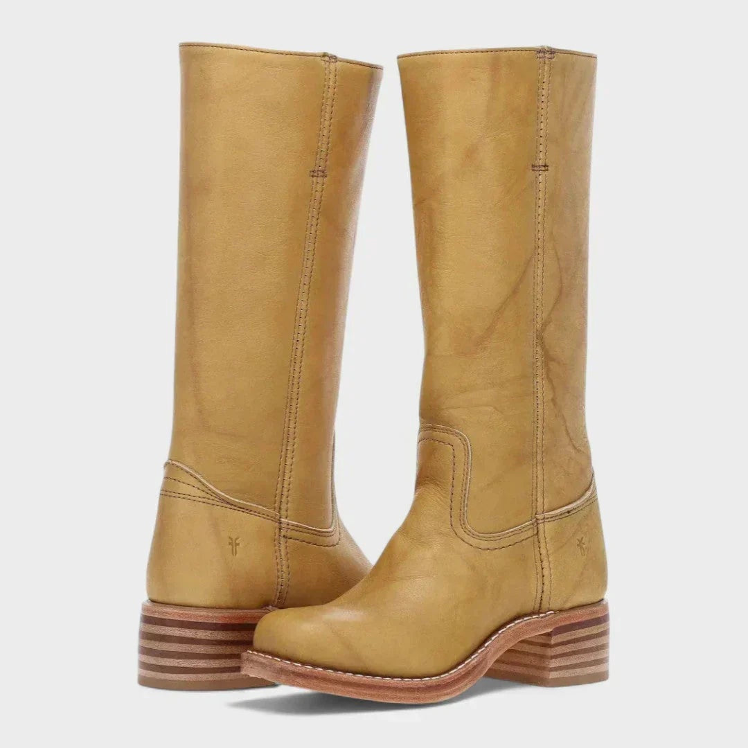 Lorena | Botas Vaqueras de Piel Mujer Caña Alta