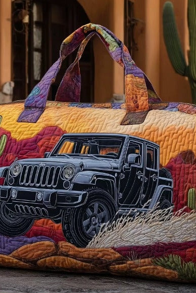 Macarena | Bolsa de Viaje de Tela Oxford Acolchada Mujer Estampada