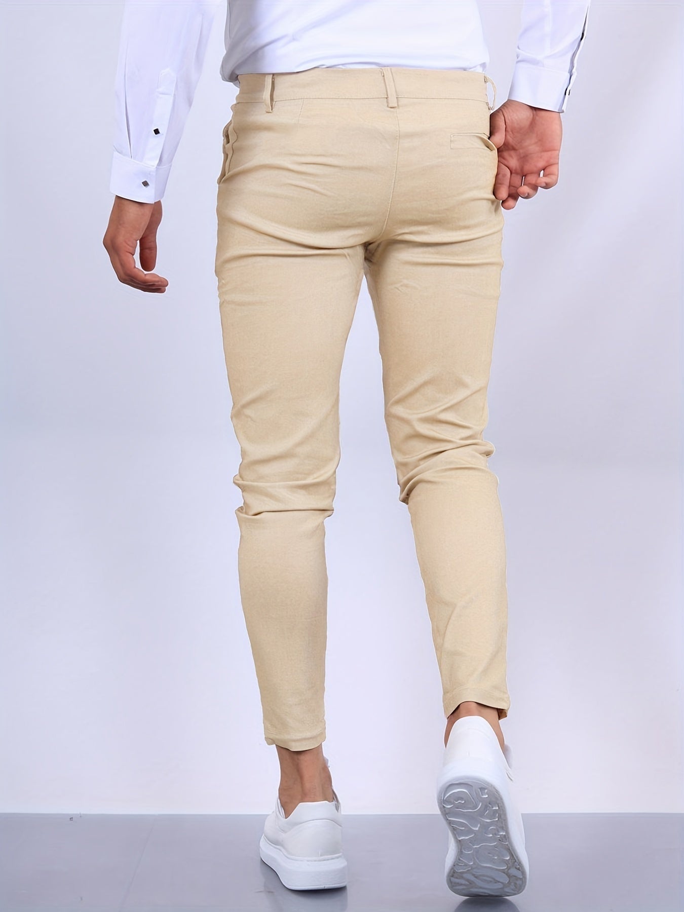 Marcos | Pantalón Chino Slim Fit Hombre Cintura Elástica