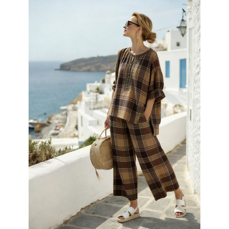 Marina | Conjunto de Dos Piezas Tie Dye Mujer Holgado