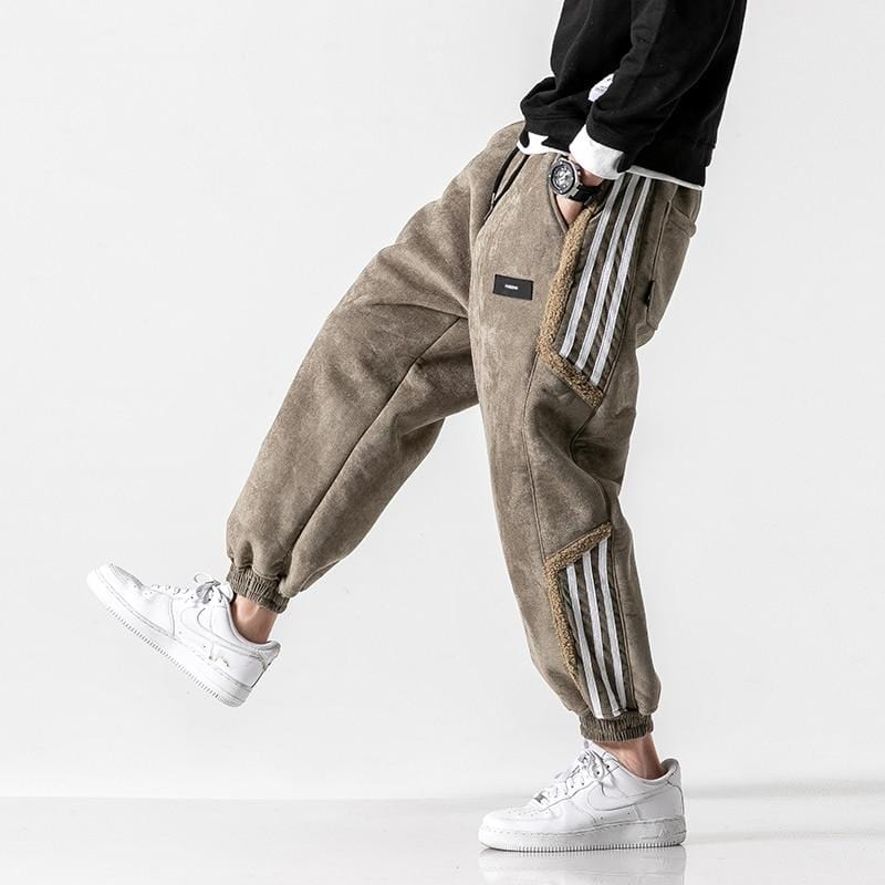 Martí | Pantalón Jogger Baggy Hombre Detalles Panel Laterales