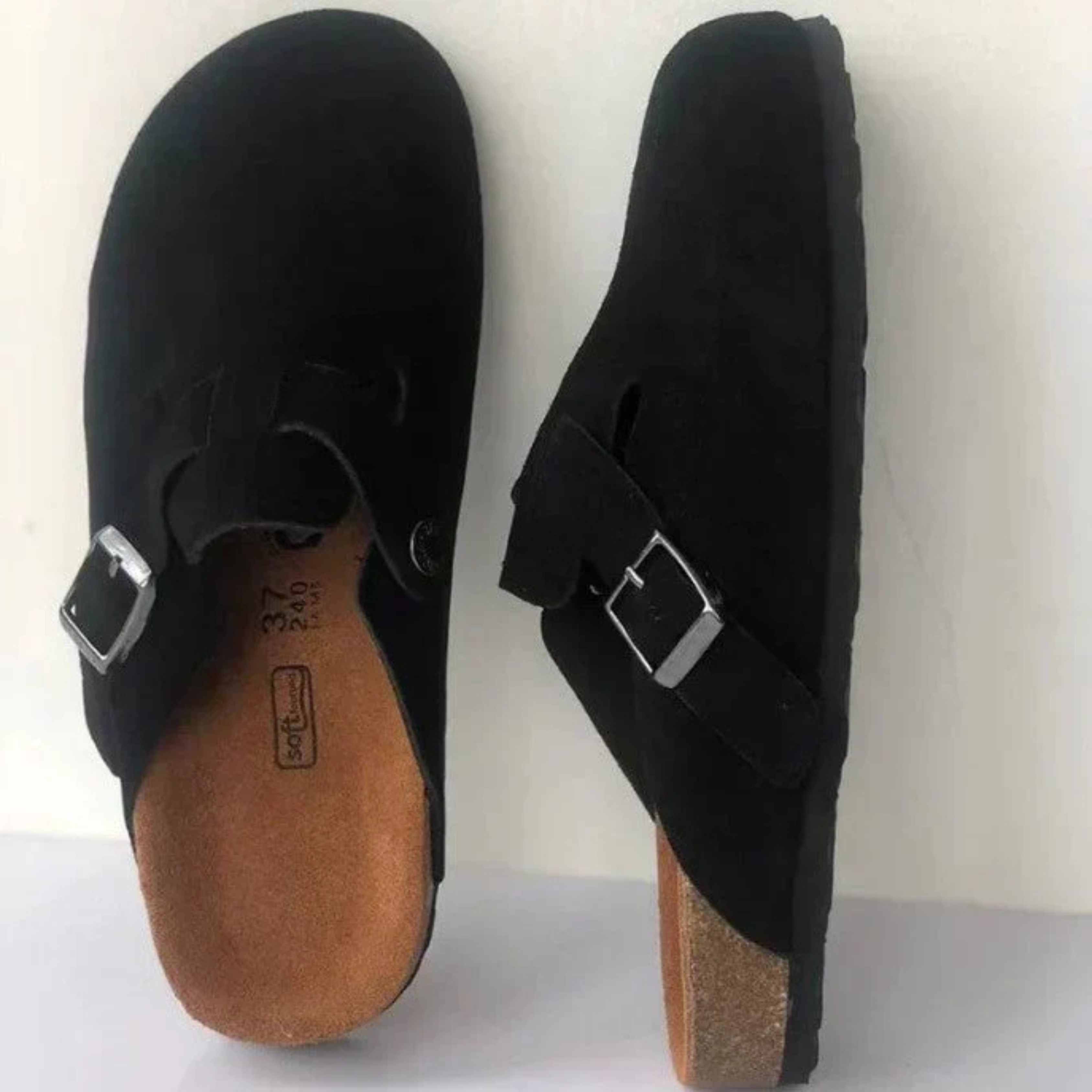 Mateo | Sandalias Tipo Birkenstock Hombre Hebilla Ajustable