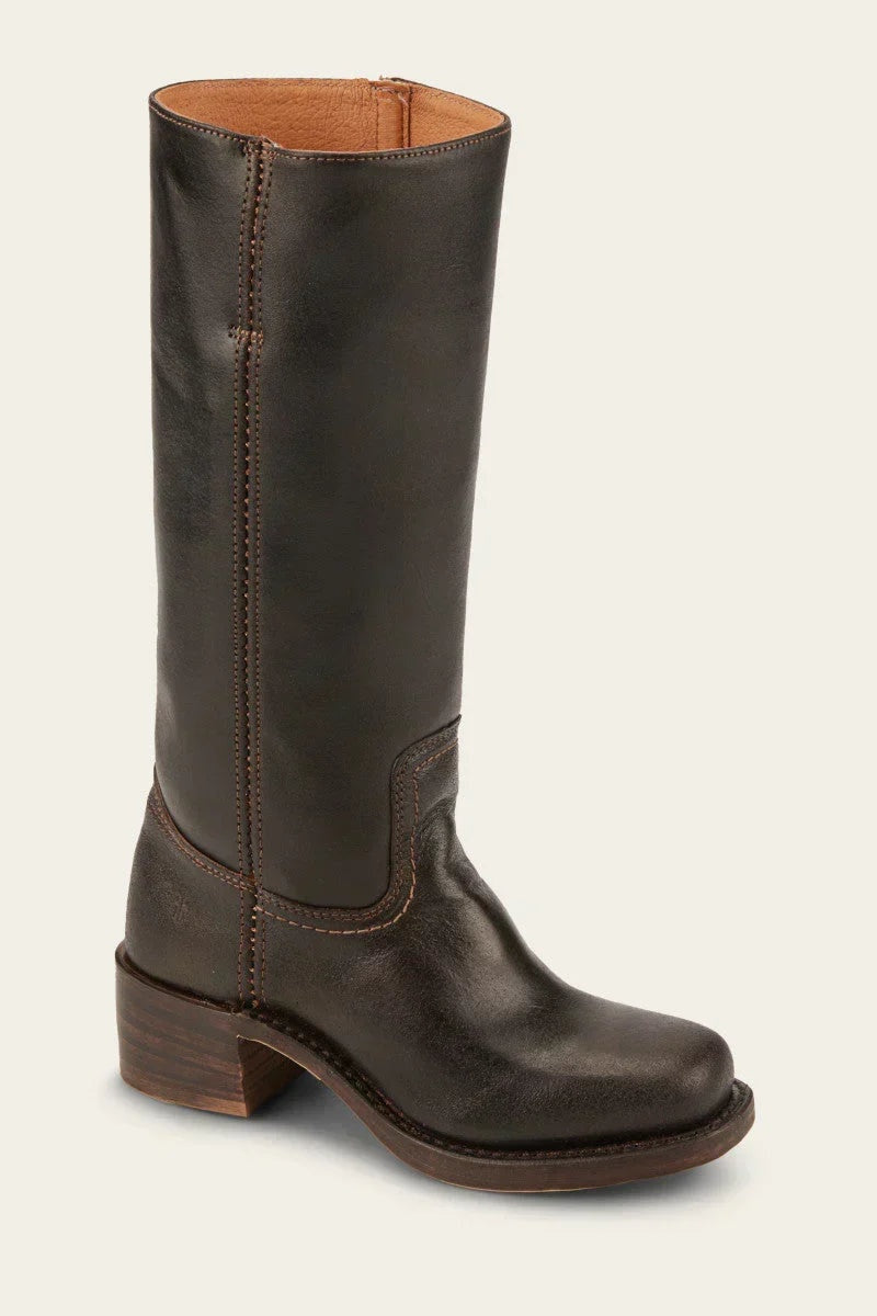 Mencía | Botas Cowboy de Piel Mujer Caña Alta Tacón