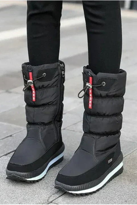Nahia | Botas de Invierno Impermeables Mujer Acolchadas Caña Alta