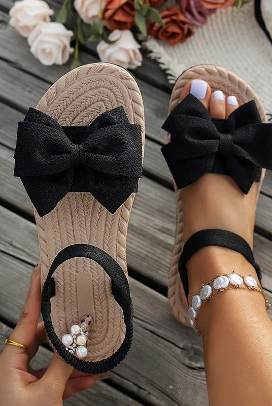 Naia | Chanclas Playa con Lazo Mujer Suela Acolchada