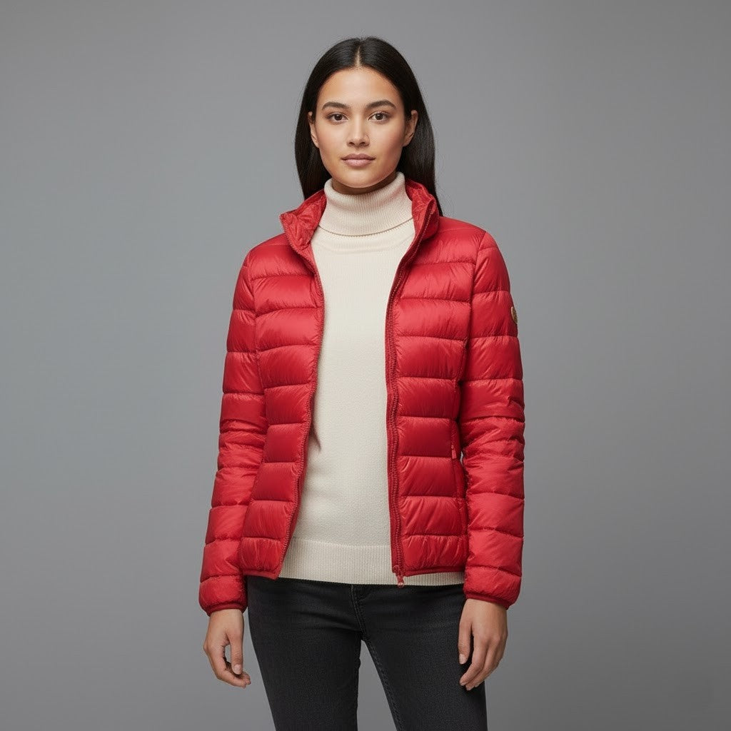 Nerea | Chaqueta Acolchada Puffer Jacket Mujer Cuello Alto