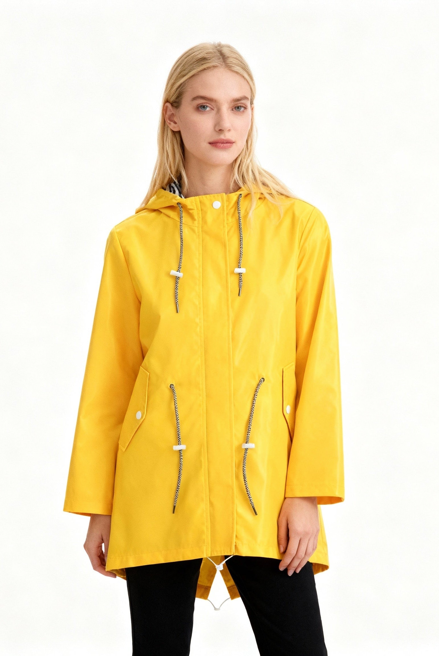 Nerea | Chubasquero Impermeable Mujer con Capucha Ajustable