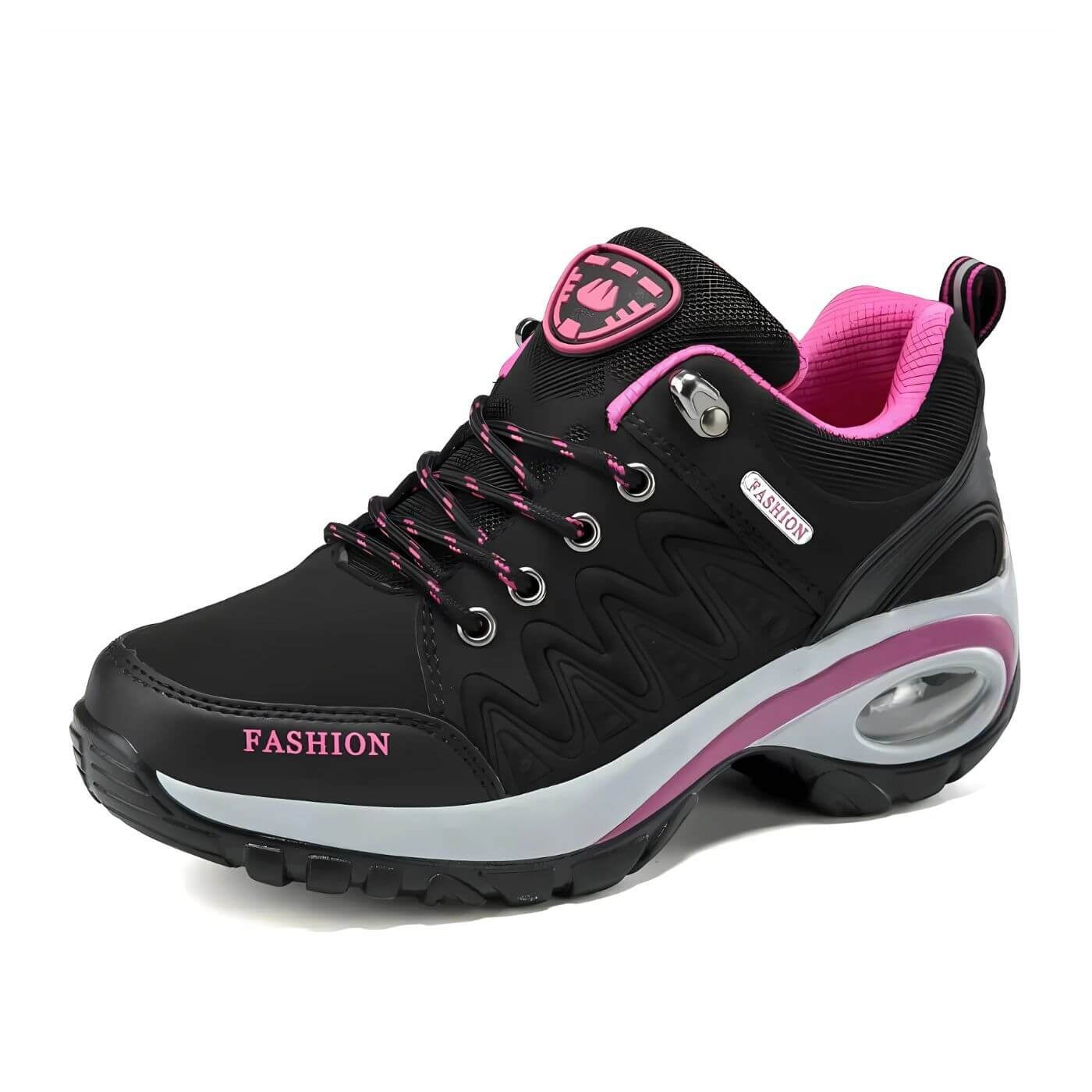 Nerea | Tenis Trekking con Suela Gruesa Mujer Cordones