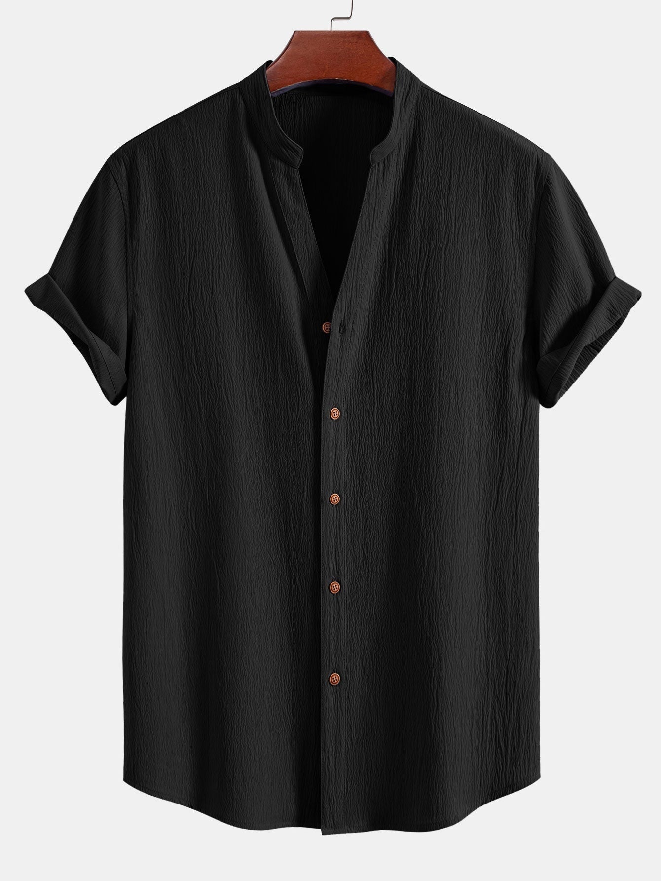 Nicolás | Conjunto Casual de Lino Hombre Camisa Manga Corta