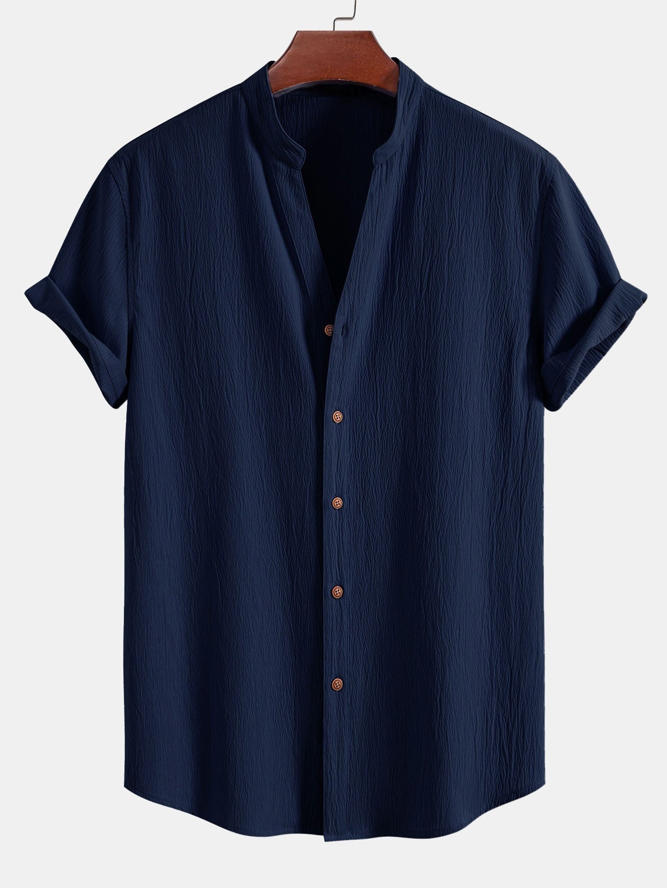 Nicolás | Conjunto Casual de Lino Hombre Camisa Manga Corta