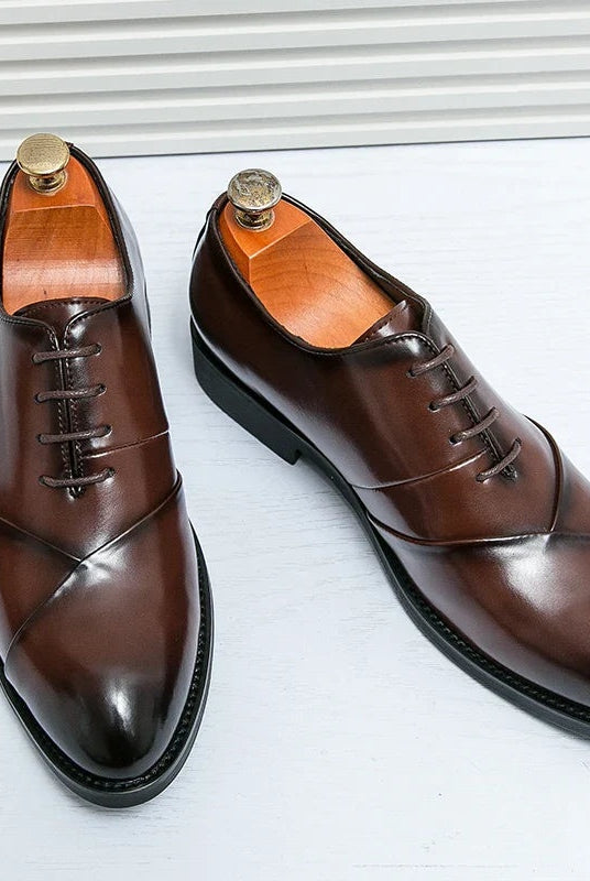 Nicolás | Zapatos Derby de Cuero Hombre Cordones Clásicos