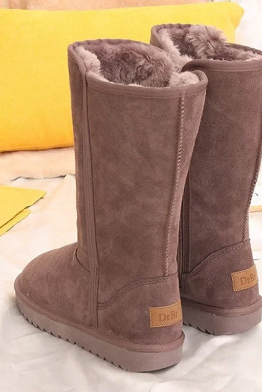 Noelia | Botas Australianas Planas Mujer Forro Interior Caña Alta
