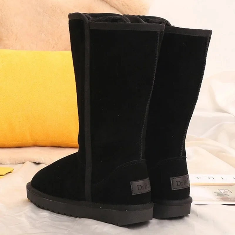 Noelia | Botas Australianas Planas Mujer Forro Interior Caña Alta