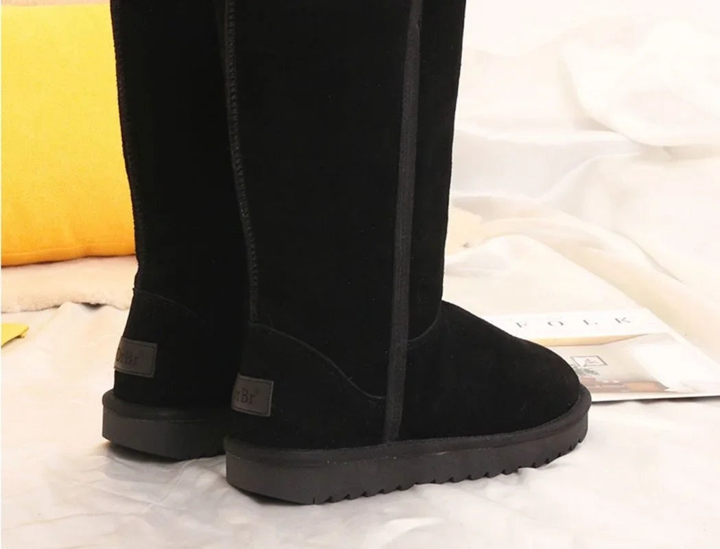 Noelia | Botas Australianas Planas Mujer Forro Interior Caña Alta