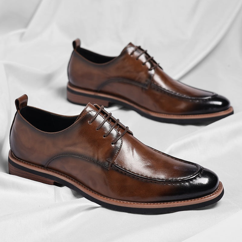 Pablo | Zapatos de Vestir de Cuero Oxford Hombre Cordones