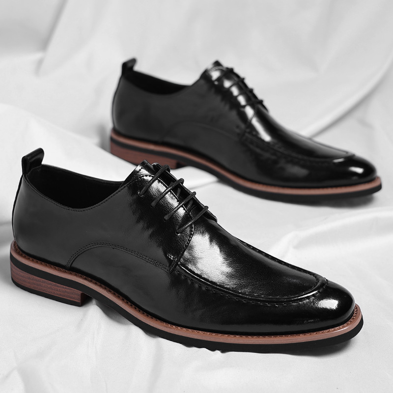 Pablo | Zapatos de Vestir de Cuero Oxford Hombre Cordones