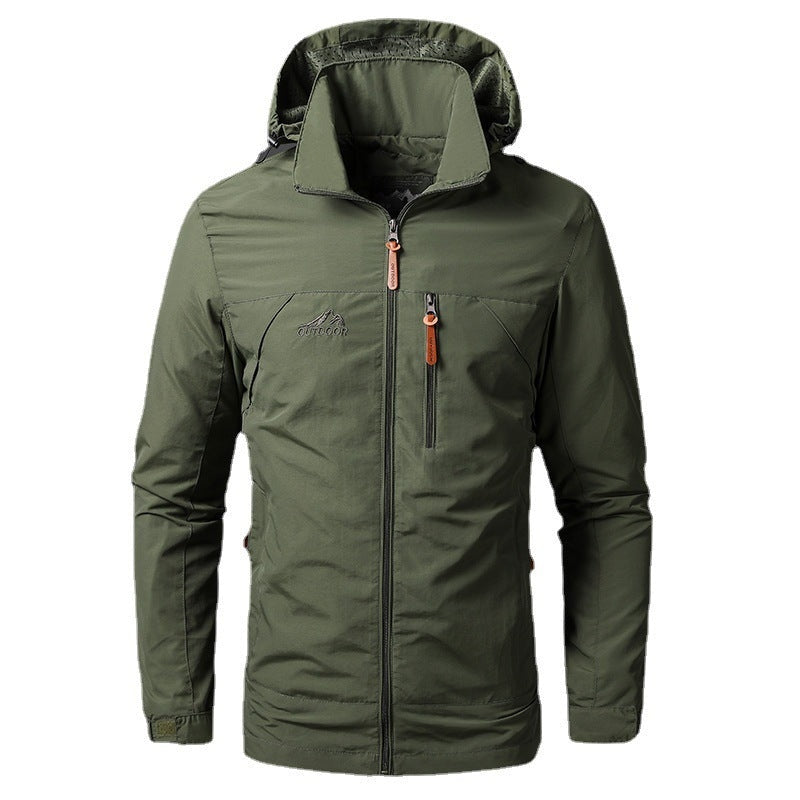 Pol | Cazadora Hombre Invierno Softshell con Capucha