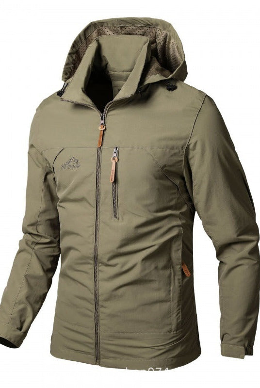 Pol | Cazadora Hombre Invierno Softshell con Capucha