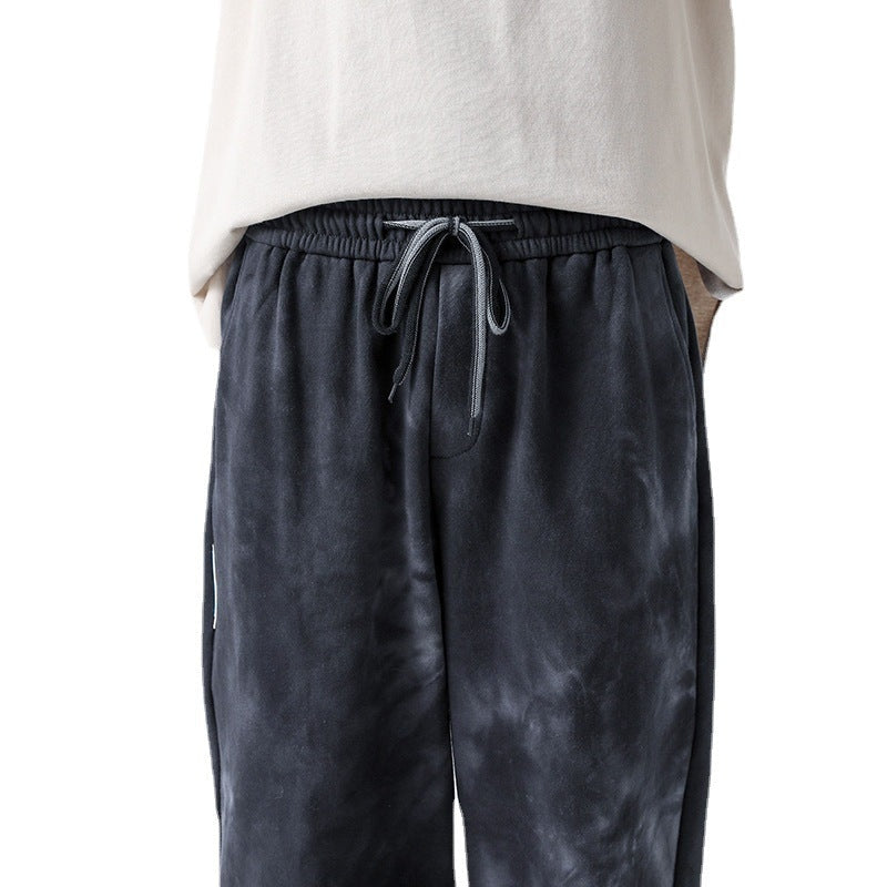 Rafael | Jogger Hombre Acid Wash Algodón Puños Elásticos