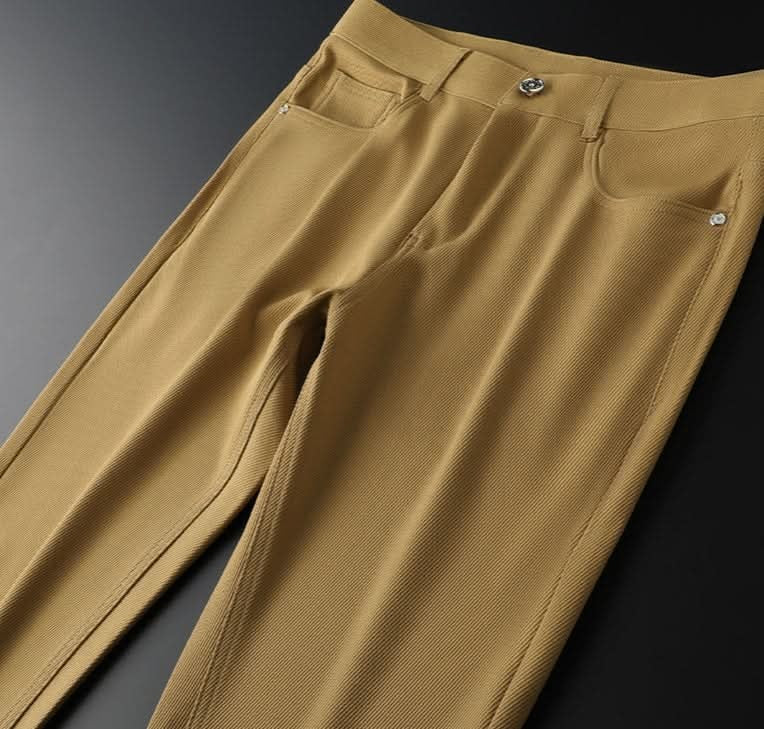 Rafael | Pantalón de Algodón Twill Hombre Corte Recto Vestir
