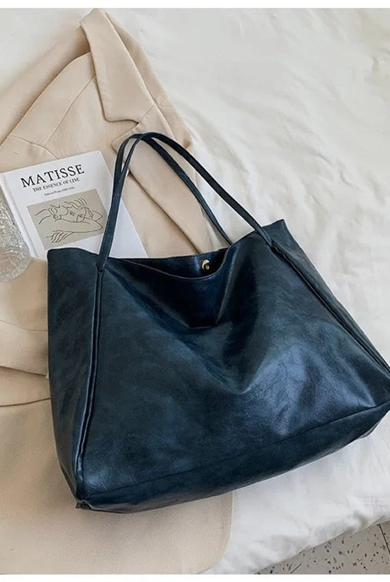 Rebeca | Tote Bag de Piel Sintética Grande Mujer Shopper