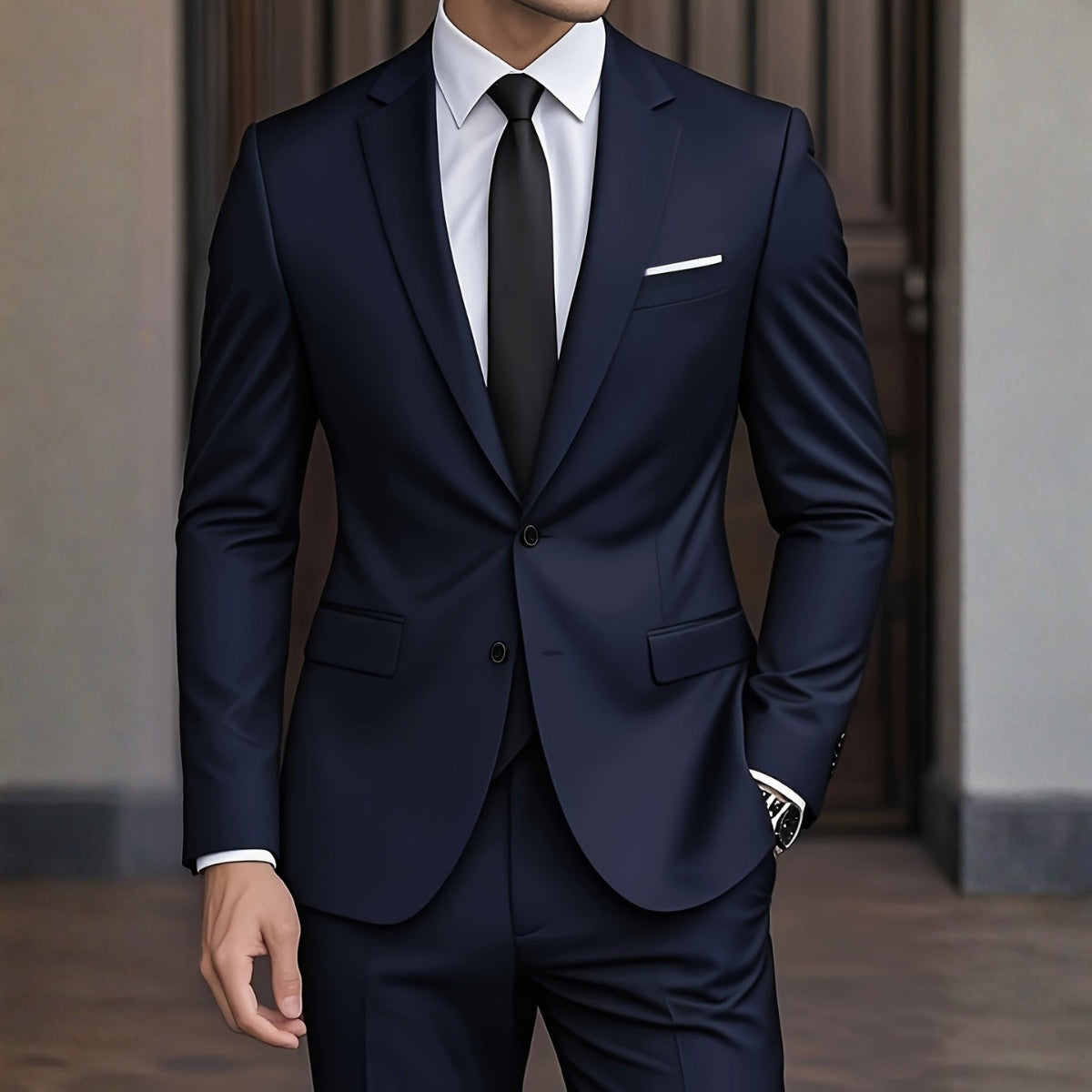 Rodrigo | Traje de Novio Slim Fit Hombre Dos Piezas