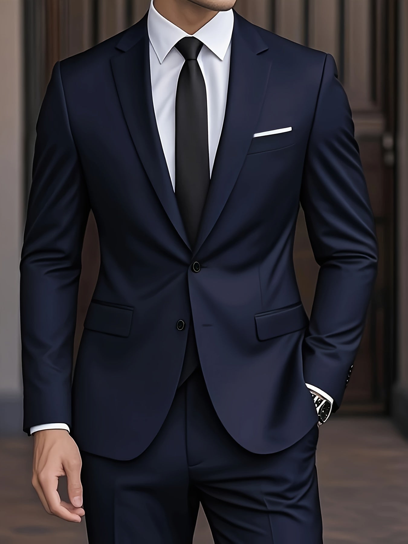 Rodrigo | Traje de Novio Slim Fit Hombre Dos Piezas