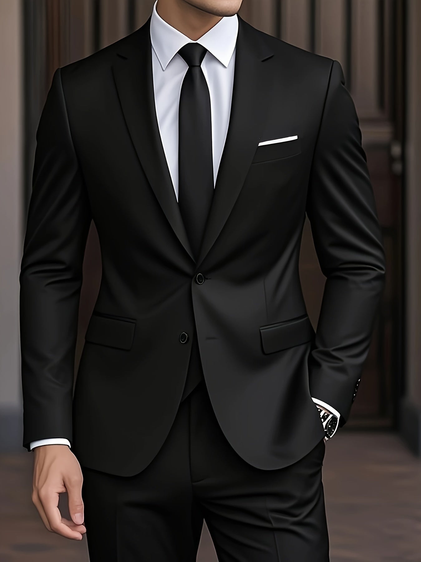 Rodrigo | Traje de Novio Slim Fit Hombre Dos Piezas