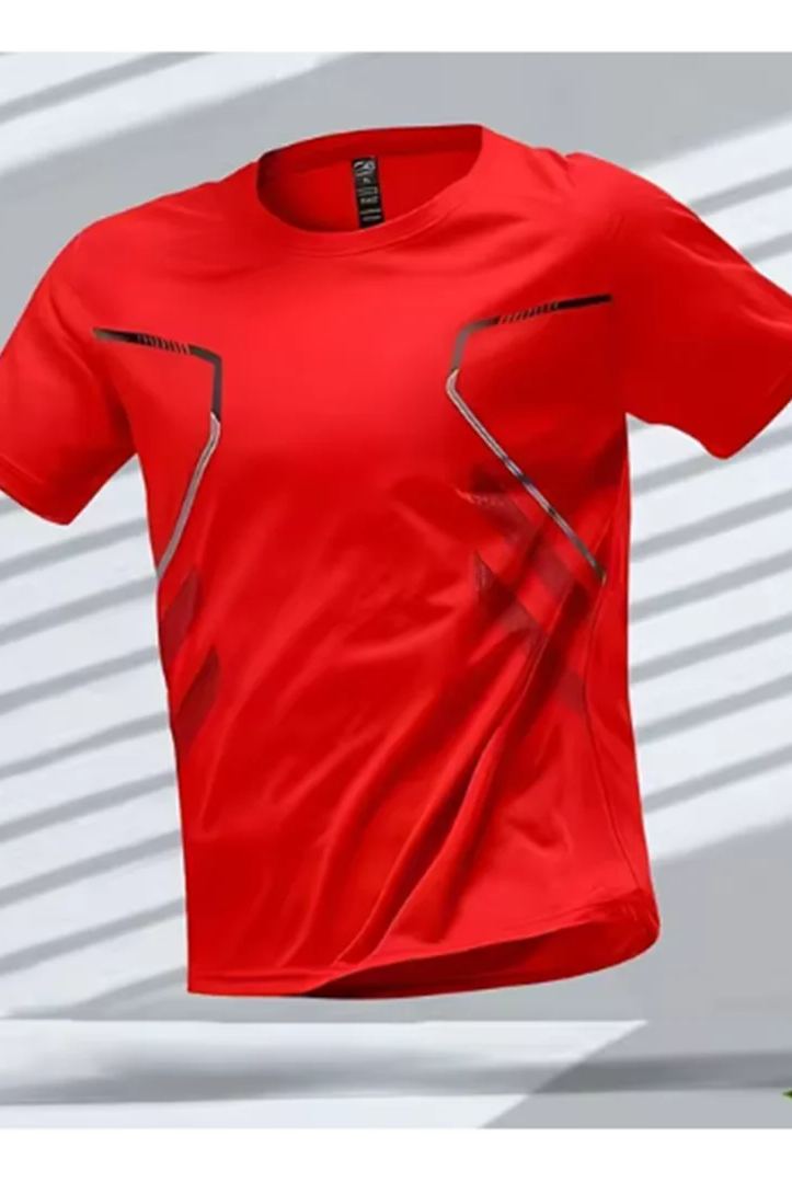 Rubén | Camiseta Deportiva Running Hombre Manga Corta Transpirable