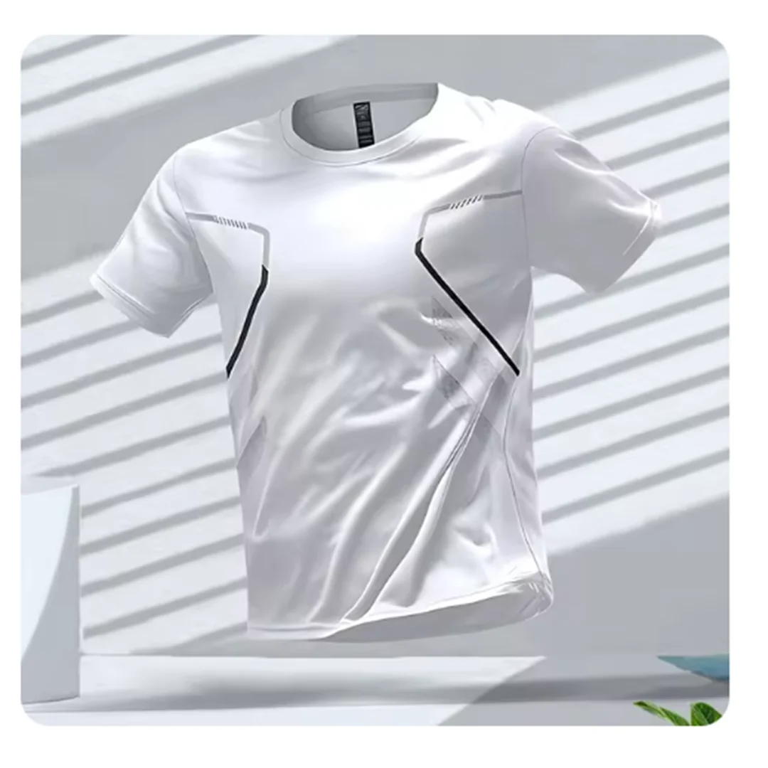 Rubén | Camiseta Deportiva Running Hombre Manga Corta Transpirable