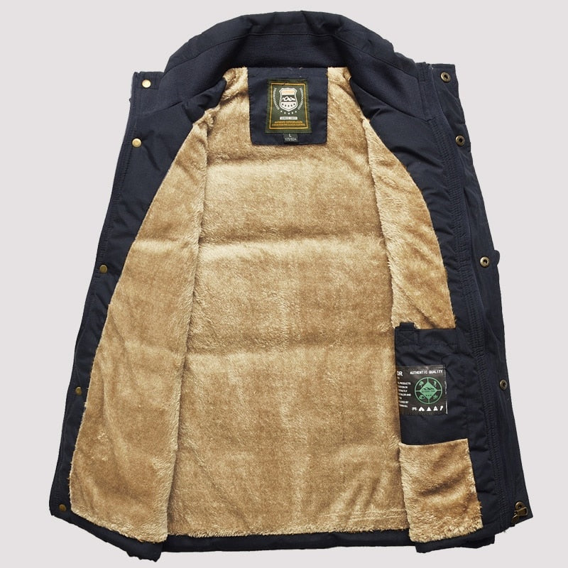 Rubén | Chaleco Acolchado Térmico Hombre Forro Interior Cuello Alto