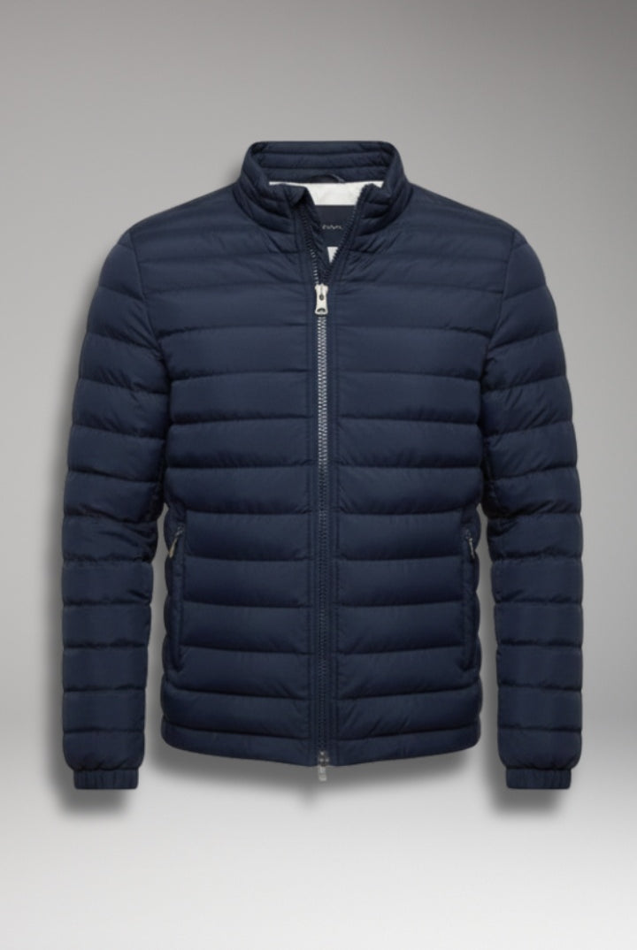 Rubén | Chaqueta Acolchada Ligera Hombre Cuello Alto Cremallera