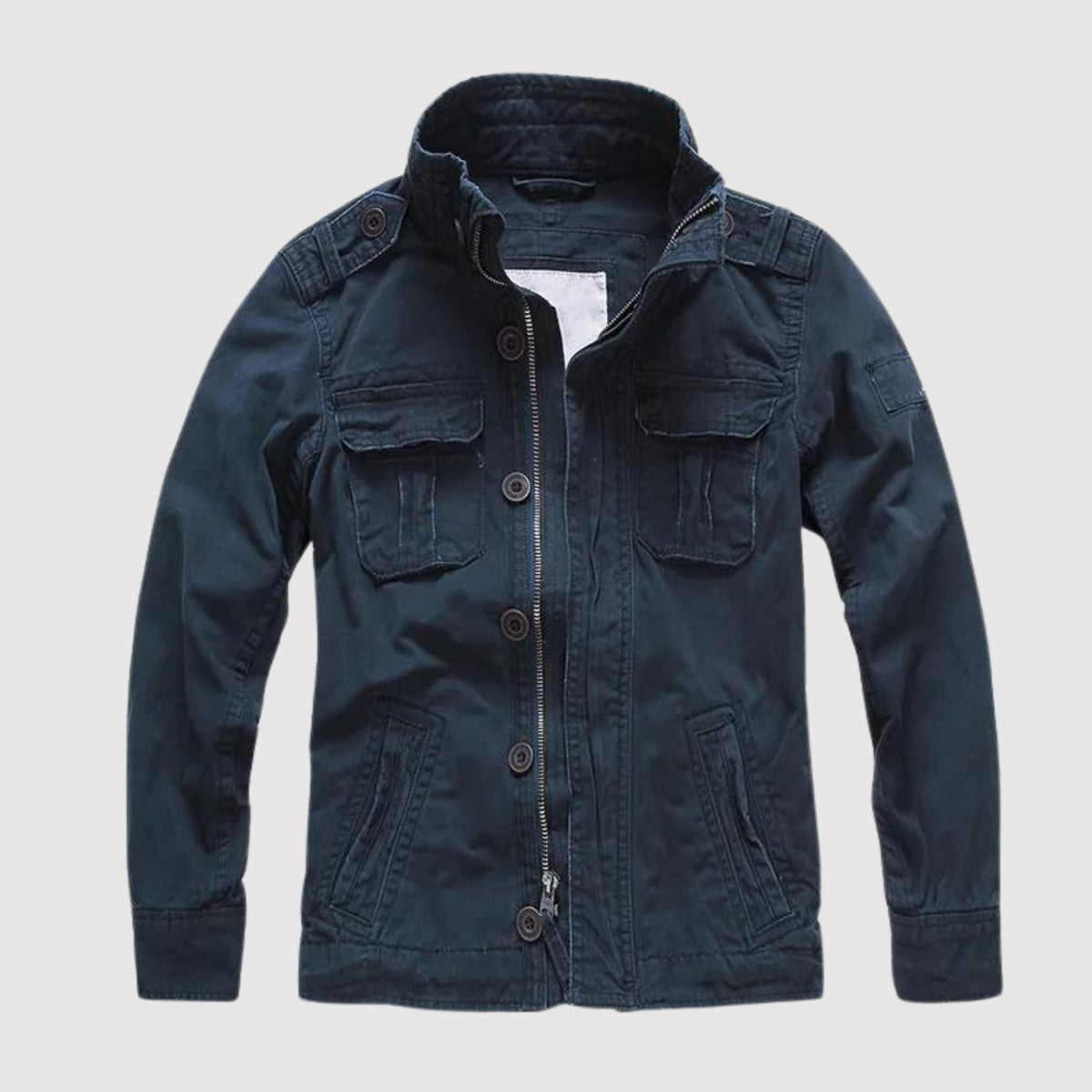 Rubén | Chaqueta Militar Hombre Algodón Bolsillos Cargo