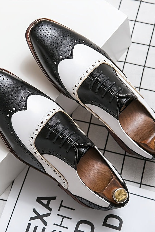 Salvador | Zapatos Oxford Brogue Hombre Piel Cordones
