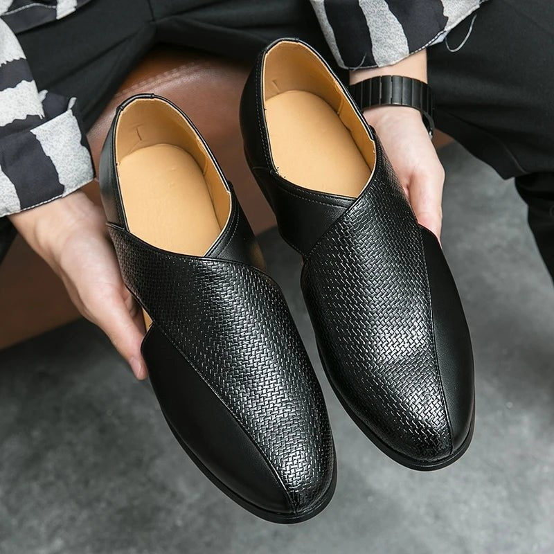 Sandalias de Cuero Hombre Estilo Pescador