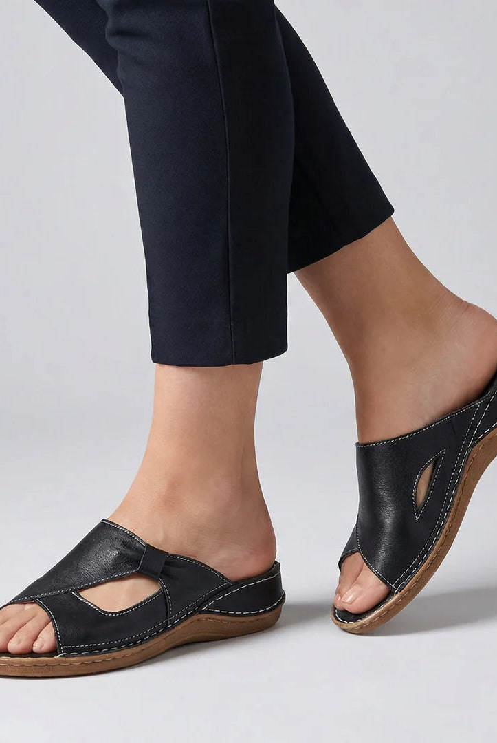 Sandalias Planas Cómodas Mujer Hebilla