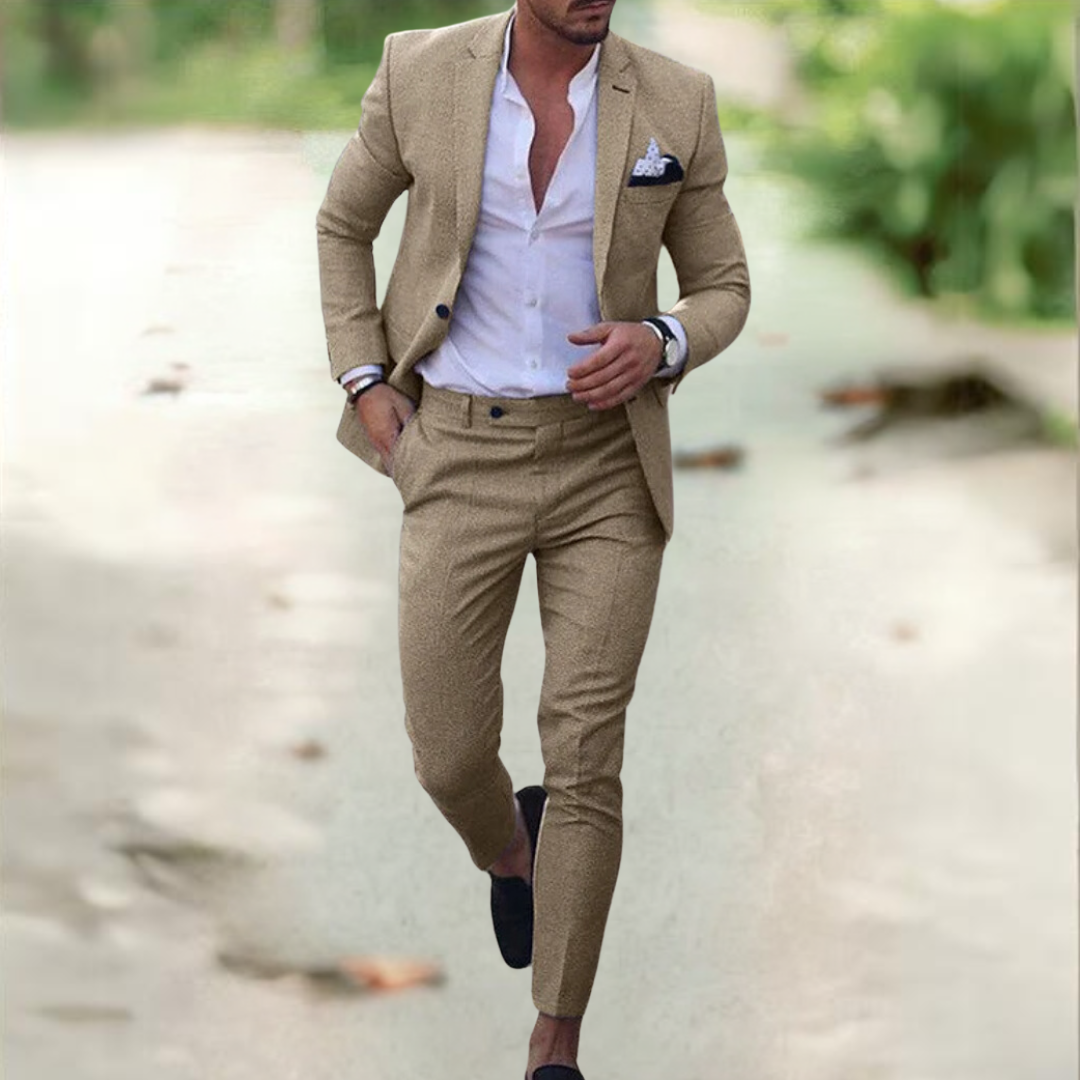 Sebastián | Traje de Dos Piezas Hombre Chaqueta Pantalón Slim